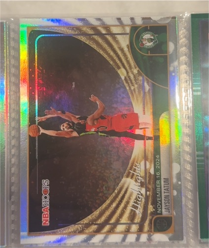 2025-26 Topps NBA Hoops #263 Jayson Tatum Highlights — front