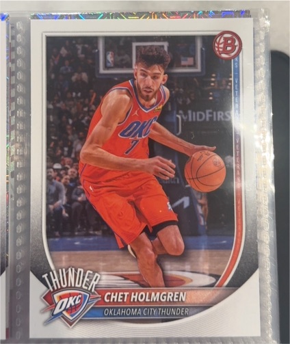 2025 Bowman #108 Chet Holmgren — front