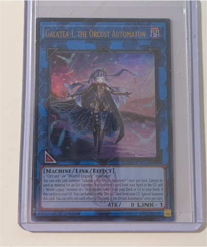 2020 Yu-Gi-Oh! BLMM-EN052 Galatea-1, the Orcust Automaton — front