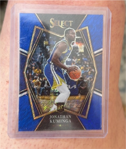 2021-22 Panini Select #123 Jonathan Kuminga — front