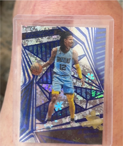 2023-24 Panini Revolution #13 Ja Morant Winter Parallel — front