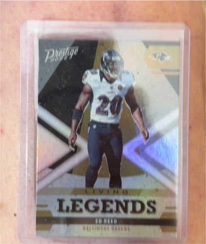 2022 Panini Prestige #LL-18 Ed Reed Living Legends — front