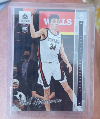 2022 Panini Chronicles Draft Picks Luminance #26 Chet Holmgren — front