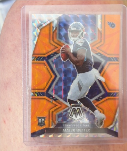2022 Panini Mosaic #302 Malik Willis — front