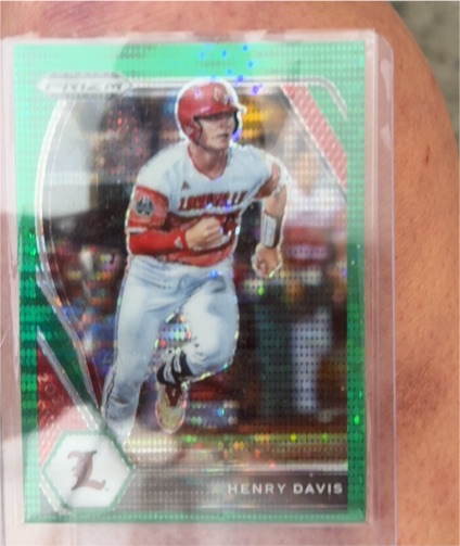 2021 Panini Prizm Draft Picks #PDP1 Henry Davis — front