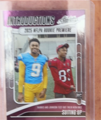 2025 Panini Absolute #I-TJN Tez Johnson/Tre Harris — front