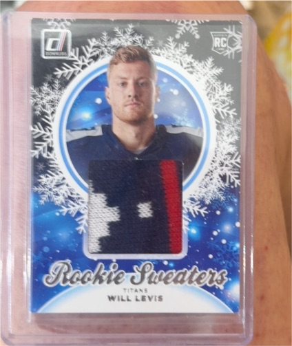 2023 Donruss Holiday #HS-WLE Will Levis Rookie Sweaters — front