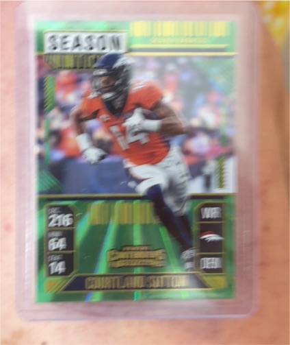 2024 Panini Contenders Season Ticket #28 Courtland Sutton — front