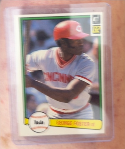 1982 Donruss #274 George Foster — front