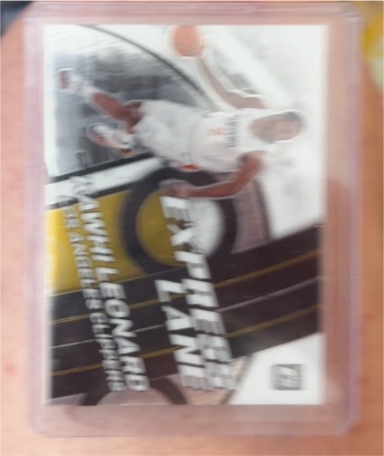 2021-22 Panini Donruss Optic #24 Kawhi Leonard Express Lane — front