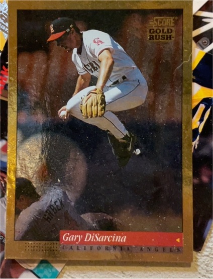 1994 Score Gold Rush #377 Gary DiSarcina — front