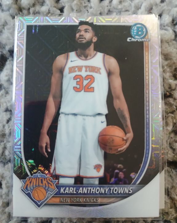 2025-26 Bowman Chrome #BCV-64 Karl-Anthony Towns — front