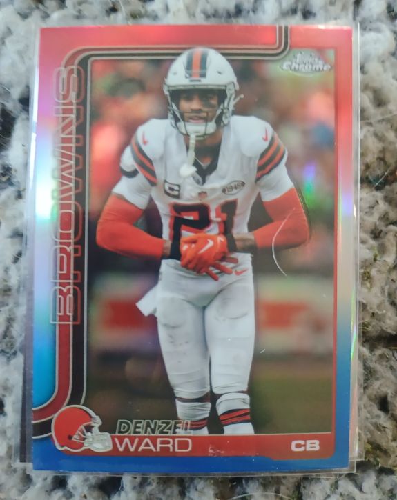 2025 Topps Chrome #74 Denzel Ward — front