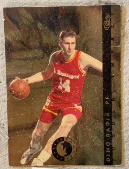 1993 Classic Images #SI20 Dino Radja Boston Celtics — front