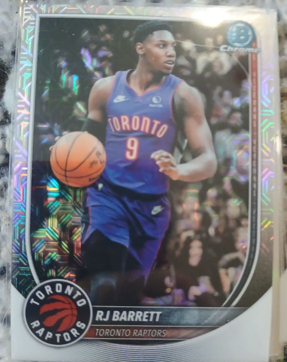 2025-26 Bowman Chrome #BCV-156 RJ Barrett — front