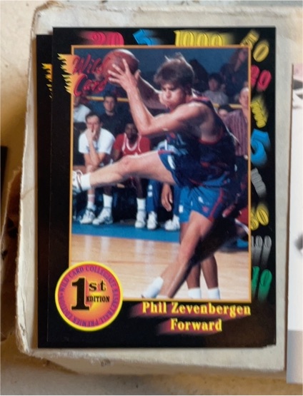 1991-92 Wild Card #18 Phil Zevenbergen — front