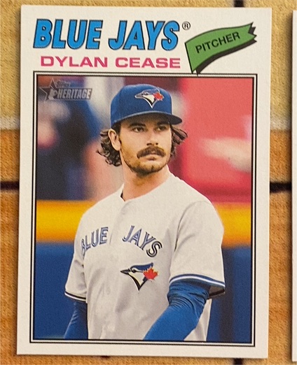 2026 Topps Heritage #260 Dylan Cease — front