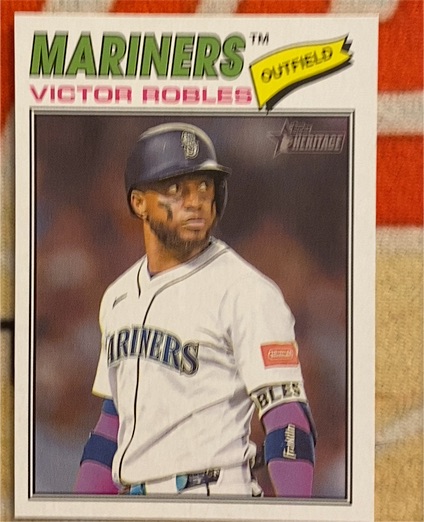 2026 Topps Heritage #140 Victor Robles — front
