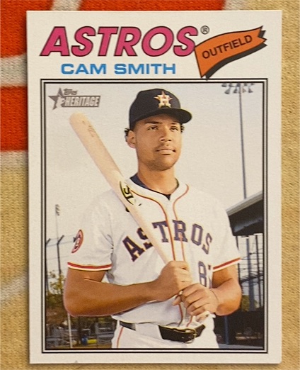 2026 Topps Heritage #69 Cam Smith — front