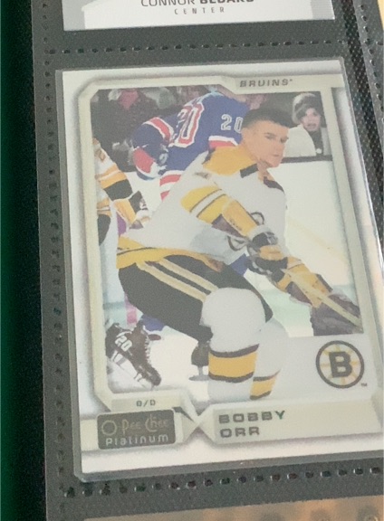 2018-19 O-Pee-Chee Platinum #141 Bobby Orr — front