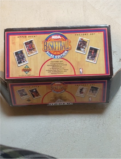 1991-92 Upper Deck NBA Basketball Factory Set — front