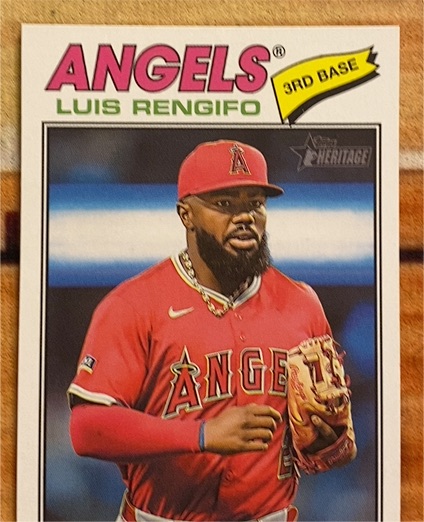 2026 Topps Heritage #149 Luis Rengifo — front