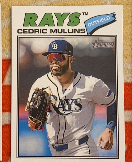 2026 Topps Heritage #284 Cedric Mullins — front