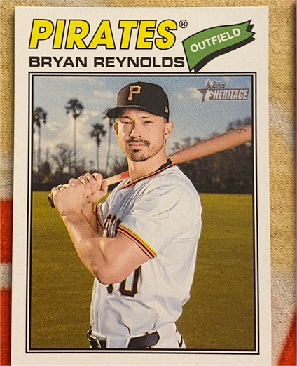 2026 Topps Heritage #173 Bryan Reynolds — front