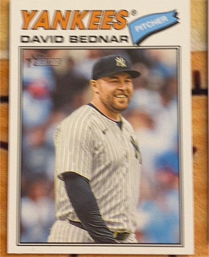 2026 Topps Heritage #207 David Bednar — front