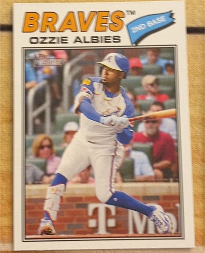 2026 Topps Heritage #264 Ozzie Albies — front