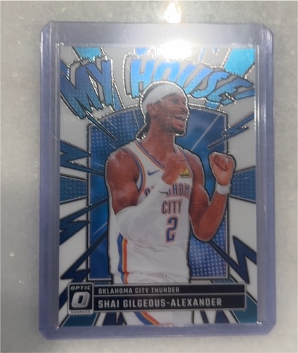 2024-25 Donruss Optic #6 Shai Gilgeous-Alexander My House — front