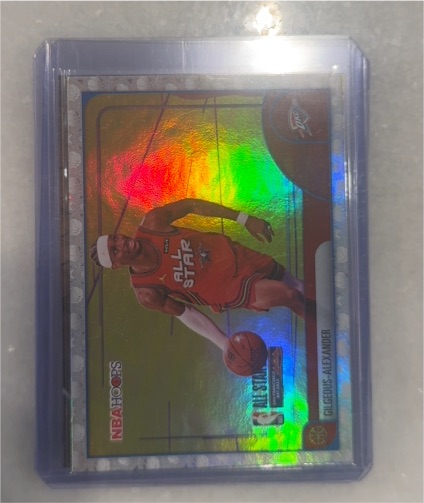 2025 Topps NBA Hoops #286 Shai Gilgeous-Alexander All-Star Insert — front