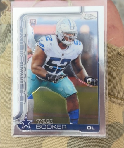 2025 Topps Chrome #381 Tyler Booker — front