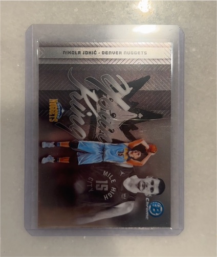 2025-26 Bowman Chrome #YK-6 Nikola Jokić Young Kings Denver Nuggets — front