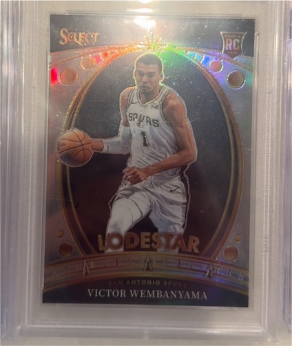 2023 Panini Select #9 Victor Wembanyama Lodestars — front