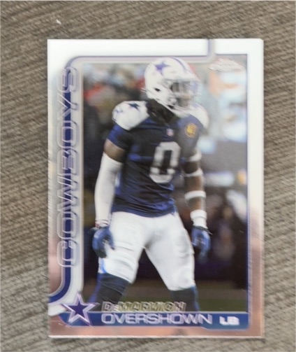 2025 Topps Chrome #78 DeMarvion Overshown — front