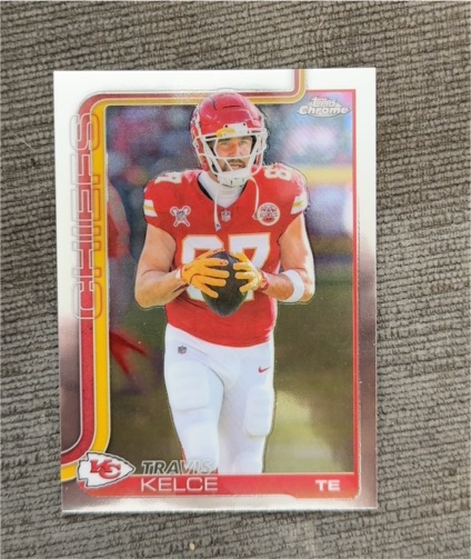 2025 Topps Chrome #150 Travis Kelce — front