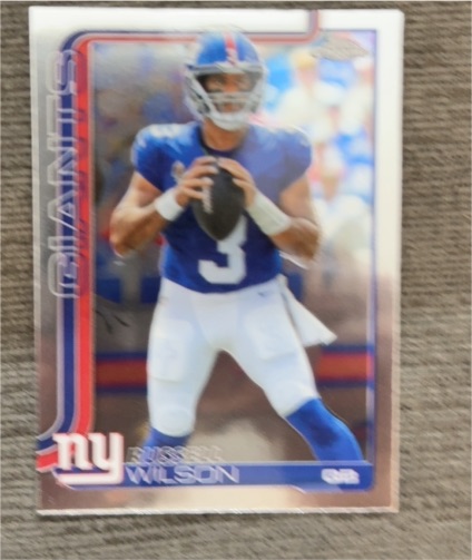 2025 Topps Chrome #229 Russell Wilson — front