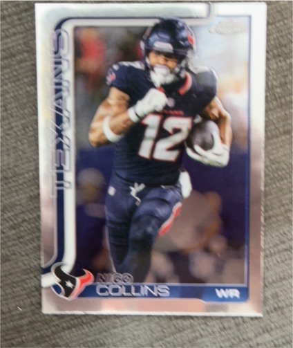 2025 Topps Chrome #115 Nico Collins — front
