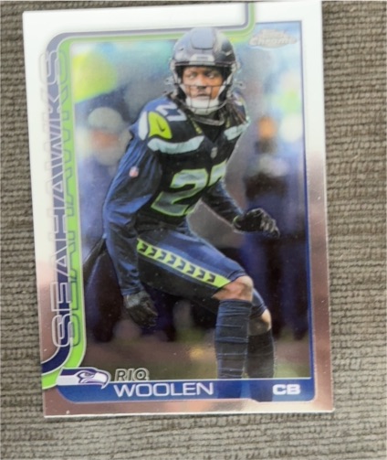 2025 Topps Chrome #278 Riq Woolen — front