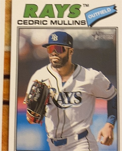 2026 Topps Heritage #284 Cedric Mullins — front