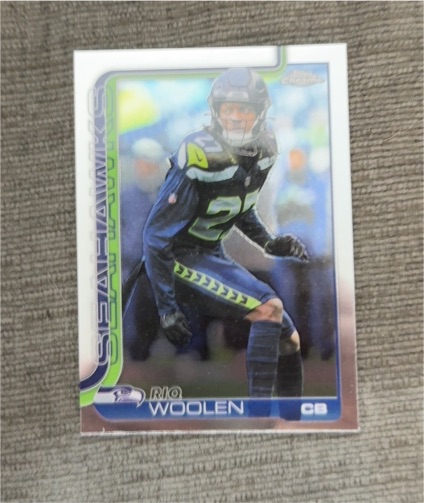 2025 Topps Chrome #278 Riq Woolen — front