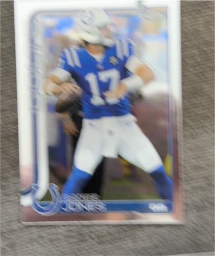 2025 Topps Chrome #132 Daniel Jones — front