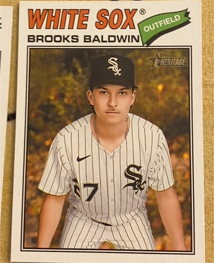 2026 Topps Heritage #274 Brooks Baldwin — front