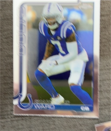 2025 Topps Chrome Football #129 Charvarius Ward — front