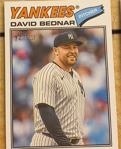 2026 Topps Heritage #207 David Bednar — front