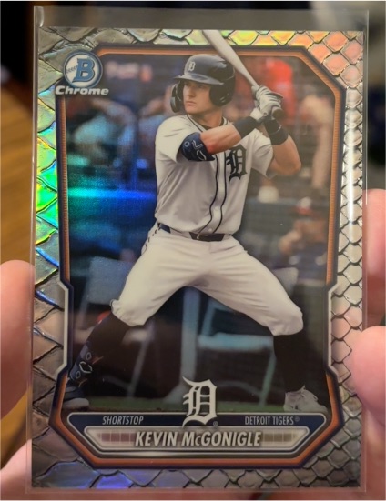 2026 Bowman Chrome #BCP-145 Kevin McGonigle — front