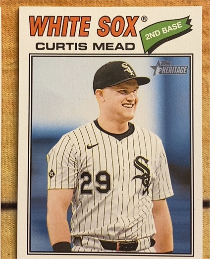 2026 Topps Heritage #303 Curtis Mead — front