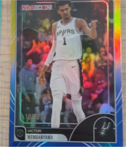 2025-26 Topps NBA Hoops #30 Victor Wembanyama — front