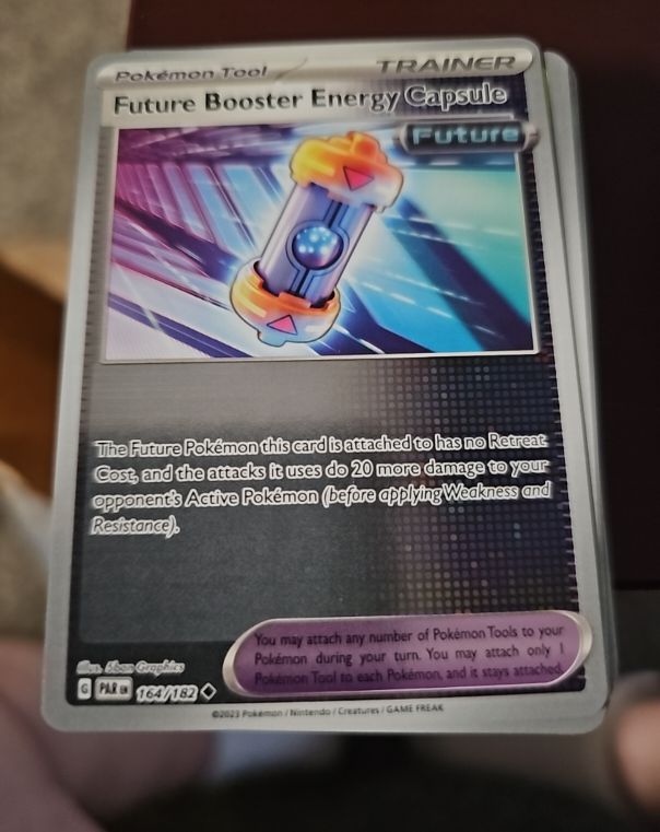 2023 Pokémon Future Booster Energy Capsule #164 — front